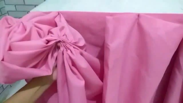 FLOWER Fold Design |Table Skirting Basic Pleats смотреть онлайн