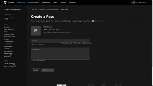 КАК в PLS DONATE создавать геймпас