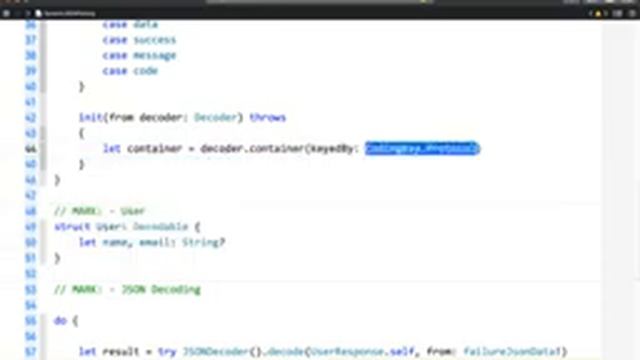 Decode JSON manually in Swift using Decodable protocol Hindi tutorial смотреть онлайн