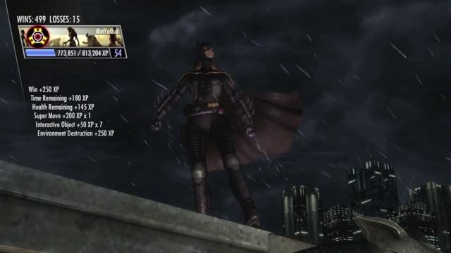 Injustice Gods Among Us | Batgirl - All skins, Intro, Super Move, Story Ending смотреть онлайн