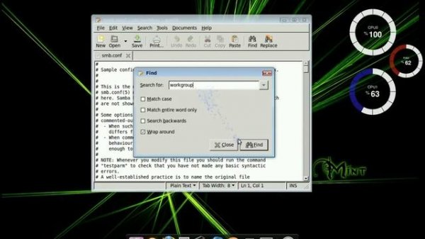 Linux Mint How to connect to a Windows Network