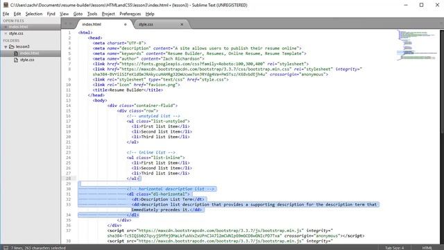 Bootstrap Styling Lists смотреть онлайн