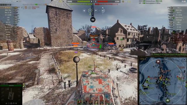 ЭРЛЕНБЕРГ. Карта-WOT для тяжей. Три умных тактики ✔️ Выбираем в зависимости от танка WORLD of TANKS смотреть онлайн