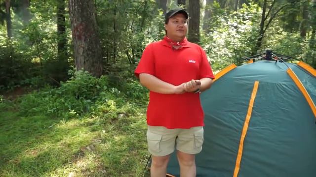 Как установить палатку КЛЕР 3 Greenell смотреть онлайн