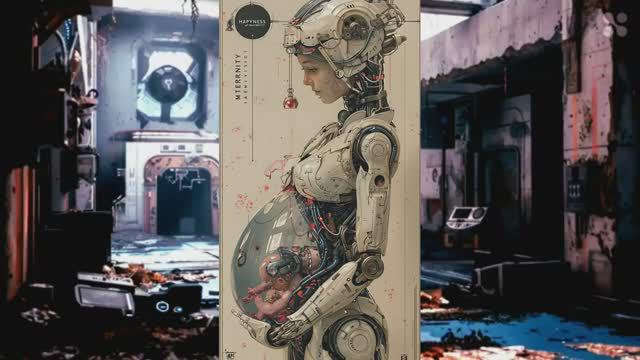 Стихотворение "Мысли биоробота". (23.05.2024).