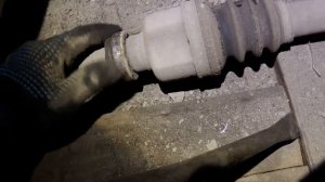 Peugeot 307 Замена подвесного подшипника полуоси