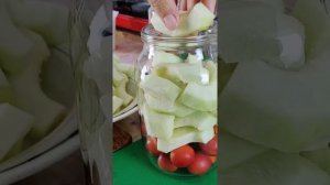 Кабачок с алычой на вкус как ананас
