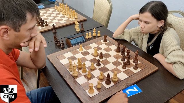 Djokovic (1572) vs A. Khmeleva (1760). Chess Fight Night. CFN. Blitz смотреть онлайн