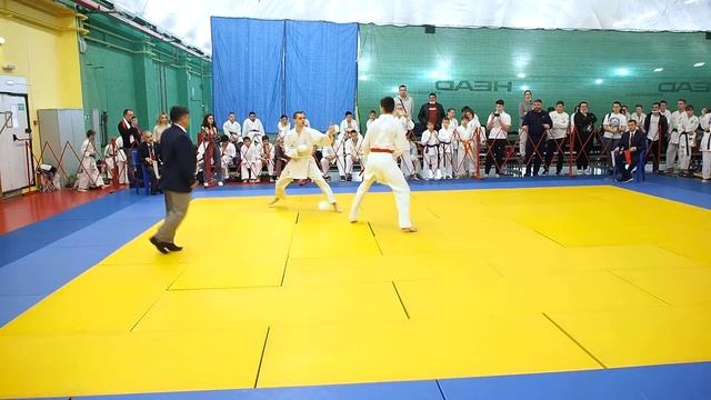 Каратэ шотокан. Соревнование по всестилевому каратэ 5 декабря 2021.Кумите-06. Karate shotokan.Kumit смотреть онлайн