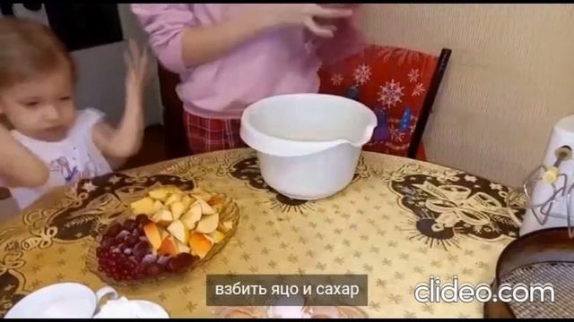 Новогодняя шарлотка