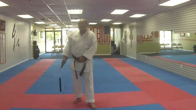 How to use Nunchucks for beginners Part 1 Basic Nunchuck Drill - In Between the Legs Nunchuck Trick смотреть онлайн