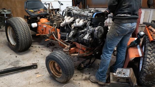 2JZ Lawn Mower Build смотреть онлайн