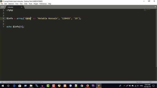 PHP - Part 11 ( Array, Associative Array ) смотреть онлайн