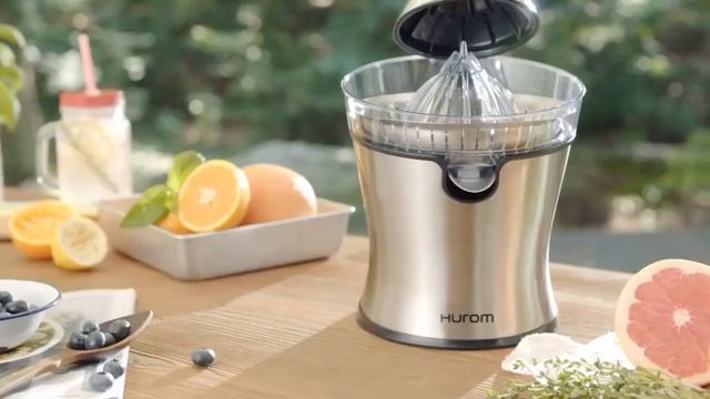 Hurom Citrus Juicer - cоковыжималка HUROM смотреть онлайн