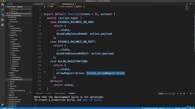 Build a contact manager app with React JS / Redux part 10/13 смотреть онлайн