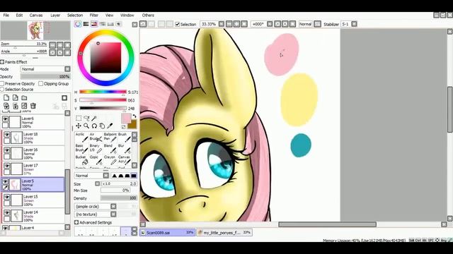 [SpeedPaint] Fluttershy (My Little Pony: Friendship is Magic) смотреть онлайн