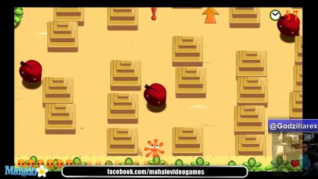 The 2D Adventures of Rotating Octopus Character Walkthrough Level 4-5 смотреть онлайн