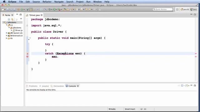 Java JDBC Tutorial Part 1 Connect to MySQL database with Java YouTube смотреть онлайн