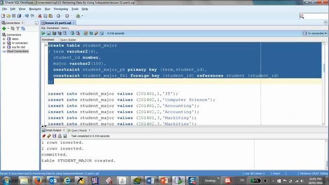 092-Oracle SQL 12c: Subquery as a source table/ خد مثال حقيقي смотреть онлайн