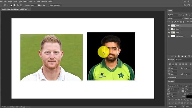 How to Easily Swap Faces in Photoshop - Face swap In Photoshop - Zii Graphio смотреть онлайн