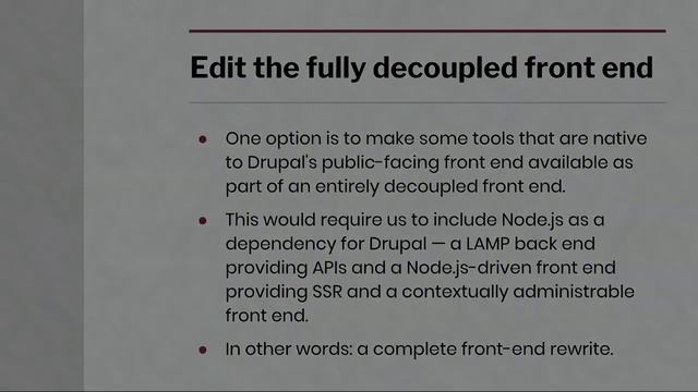 DrupalCon Vienna 2017: Decoupled site building: Drupal's next challenge смотреть онлайн