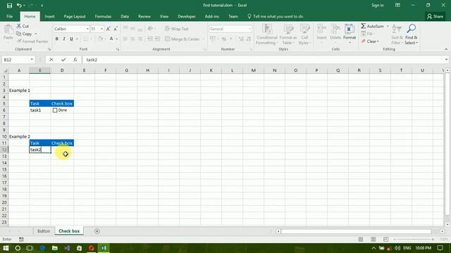 How to create Check Box in excel | Check Box in Excel | Excel Macros| Advance Excel Part- 2 смотреть онлайн