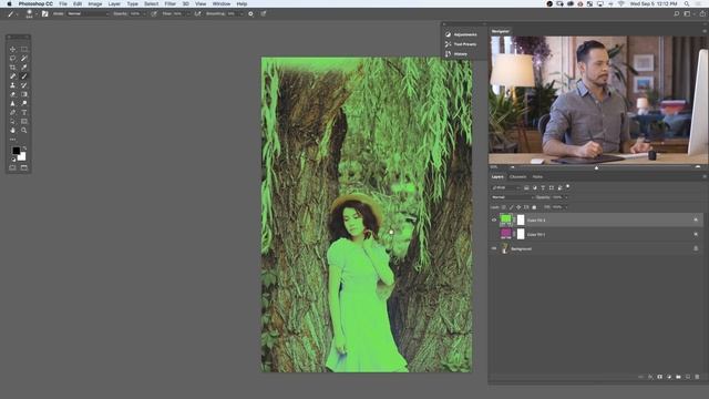 How to Easily Color Tone Any Photo in Photoshop смотреть онлайн