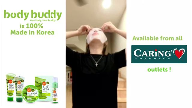 Body Buddy Aloe Vera MOISTURE REAL Soothing Mask смотреть онлайн