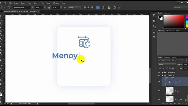 Ui UX Design Tutorial - How to Web Template Design in Photoshop смотреть онлайн