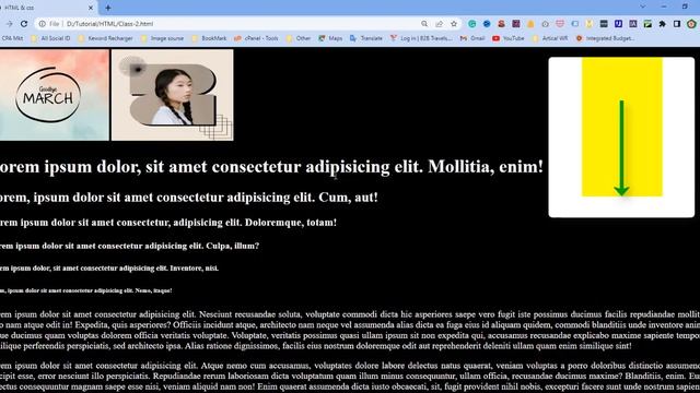 html link and CSS image background смотреть онлайн