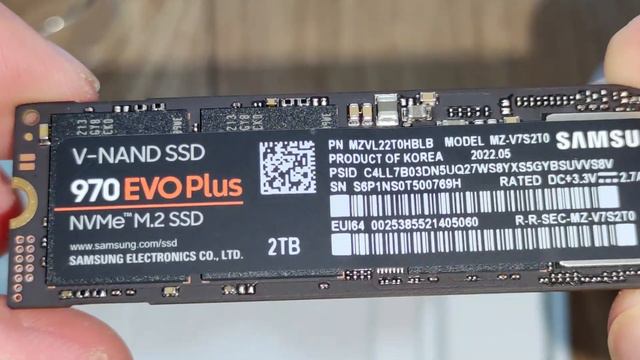 SAMSUNG 970 EVO Plus 2TB NVMe SSD 💥👍