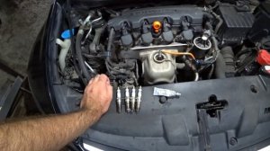КАК УСТРАНИТЬ ПРОПУСКИ Зажигания / HONDA CIVIC 4D