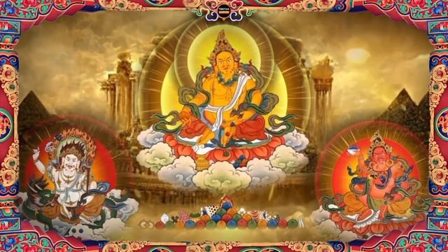 Yellow Jambhala | Yellow Dzambhala Mantra for Wealth | Tibetan Buddhism смотреть онлайн