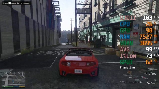 GeForce GTX 1060 6GB -- Intel Core i5-10600KF -- Grand Theft Auto V GTA V FPS Test смотреть онлайн