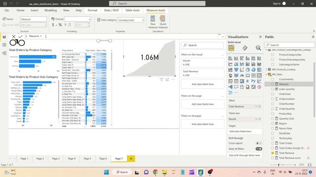 How to Create a KPI and Card Visual in Power BI смотреть онлайн