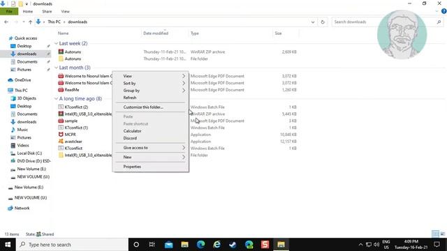 How to Remove Today, Yesterday, Last Week and Last Month Groups In File Explorer Windows 10 смотреть онлайн