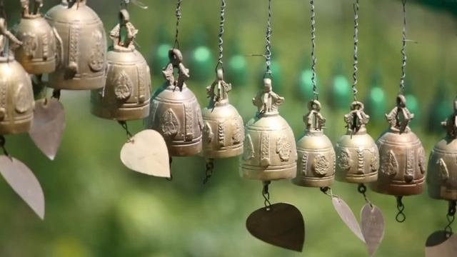 Медитативная музыка. Музыка ветра, колокольчики.