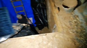 Делаем погреб. Обвал грунта
