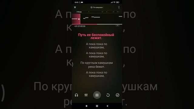 Караоке - По камушкам (Людмила Сенчина) смотреть онлайн