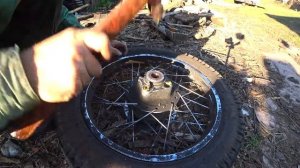 Как вынуть сайлентблоки из заднего колеса мотоцикла