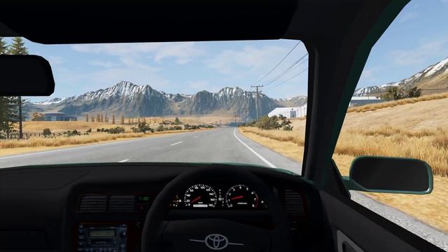 BeamNG.drive - Toyota Chaser Tourer V (JZX100) 1998 - Car Show Test Drive Crash . 4K 60fps. смотреть онлайн