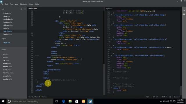 how to create|develop|design video|website in php|html|css by md web development part 12 смотреть онлайн