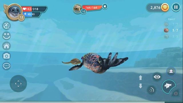 Играем за ТЮЛЕНЯ в мире океана ? WildCraft смотреть онлайн