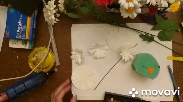 МК Ромашка из фоамирана смотреть онлайн