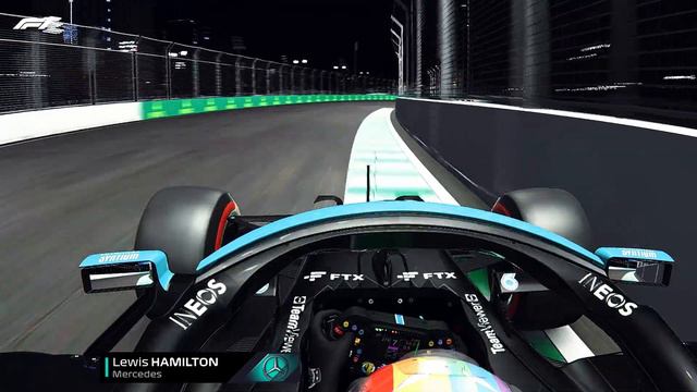 Lewis Hamilton Saudi Arabia 2021 Pole Lap Recreated | Assetto Corsa смотреть онлайн