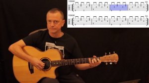 Golden Brown The Stranglers guitar lesson best version solo acoustic fingerstyle [free tab]