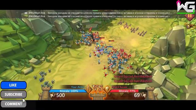 Lords Mobile Noob VS PRO Gameplay | Android and IOS смотреть онлайн