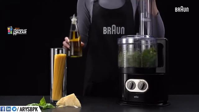 Braun FP 5160 - IdentityCollection Food Processor -ARY SAHULAT BAZAR PAKISTAN смотреть онлайн