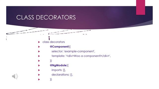 ANGULAR DECORATORS смотреть онлайн