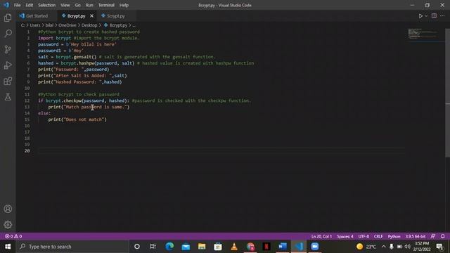Demo on Bcrypt & Scrypt Hashing Algorithms смотреть онлайн